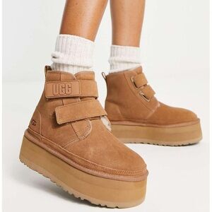 UGG Women's Neumal Chestnut Platform Boots